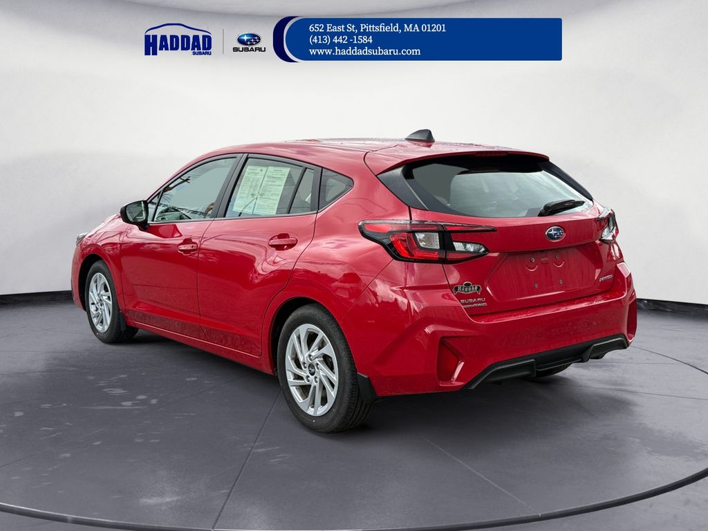 Pure Red 2024 Subaru Impreza Wagon All-Wheel Drive Continuously Variable Transmission