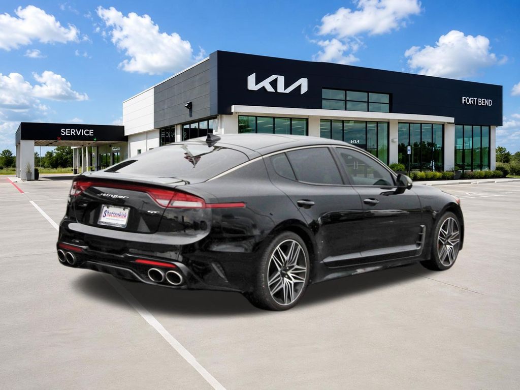 2022 Kia Stinger GT2 Black at Bayway Cadillac of The Woodlands