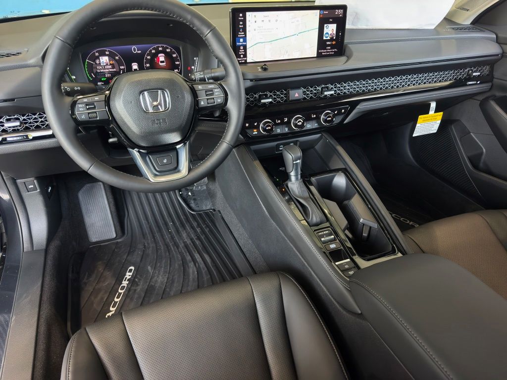 2026 Honda Accord Hybrid Touring Gray at Community Honda