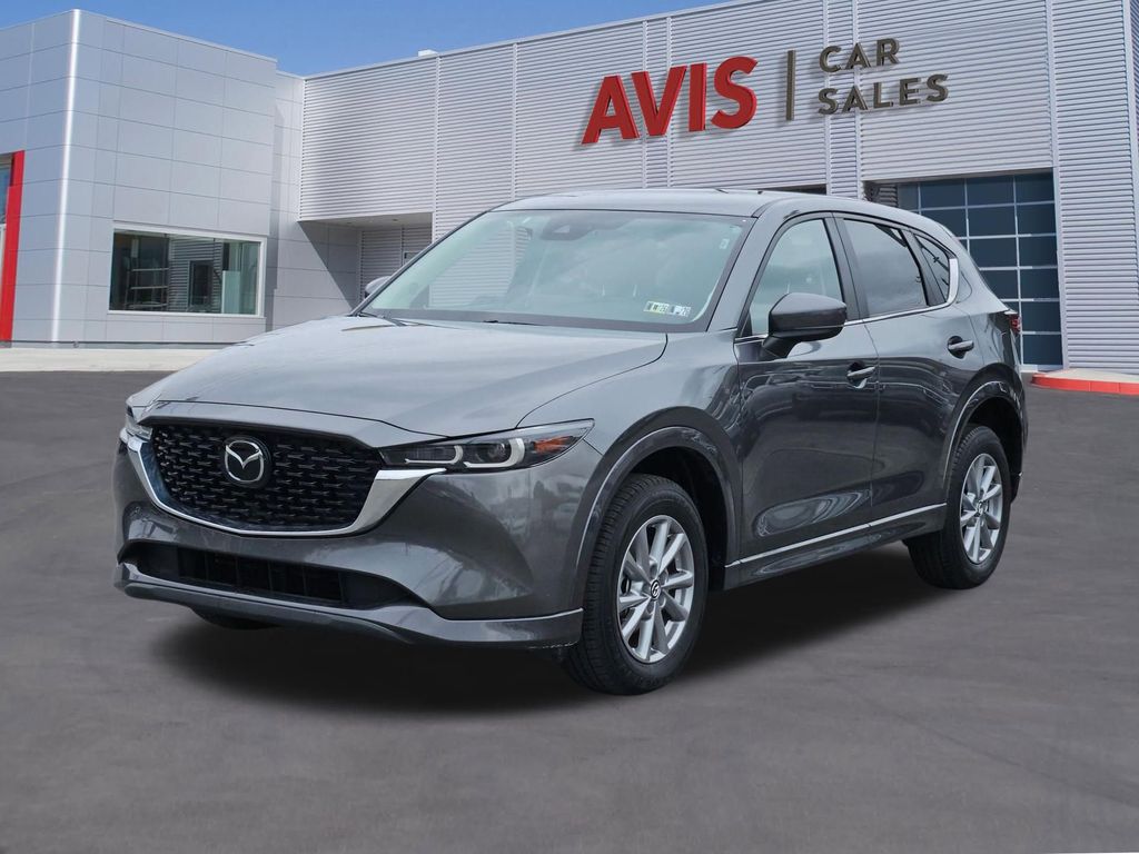 Machine Gray Metallic 2025 Mazda CX-5 2.5 S Select AWD SUV / Crossover All-Wheel Drive 6-Speed Automatic