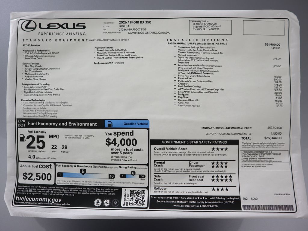 Thumbnail: 2026 Lexus RX - 9