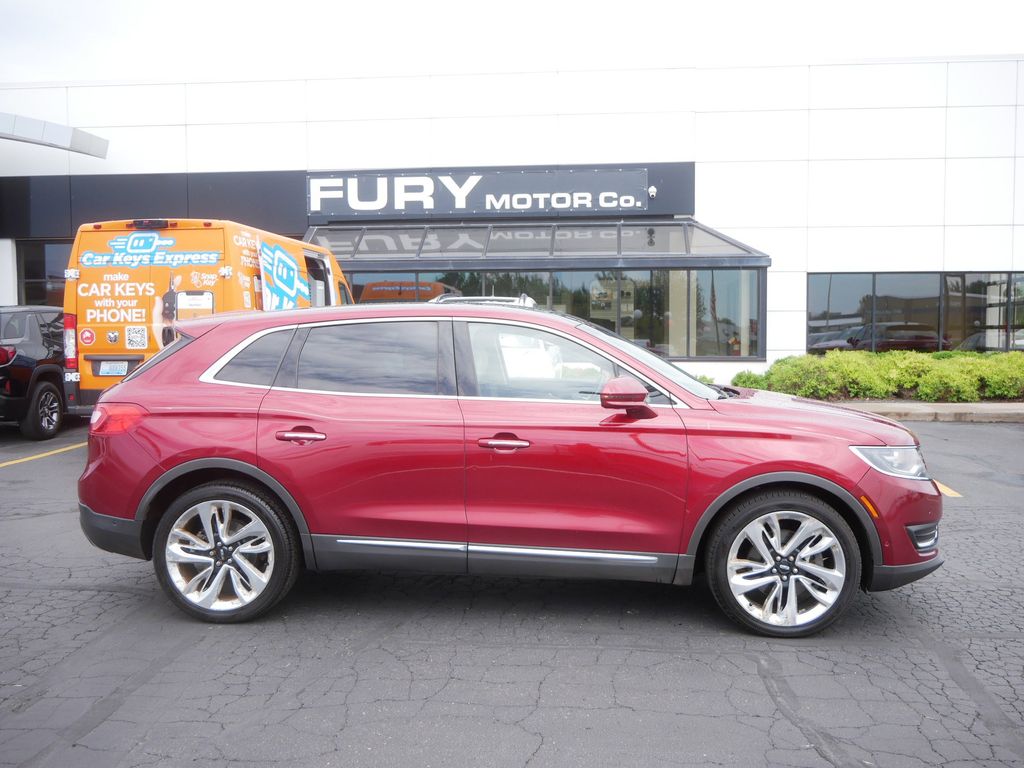 Red 2016 Lincoln MKX Reserve AWD SUV / Crossover All-Wheel Drive 6-Speed Automatic