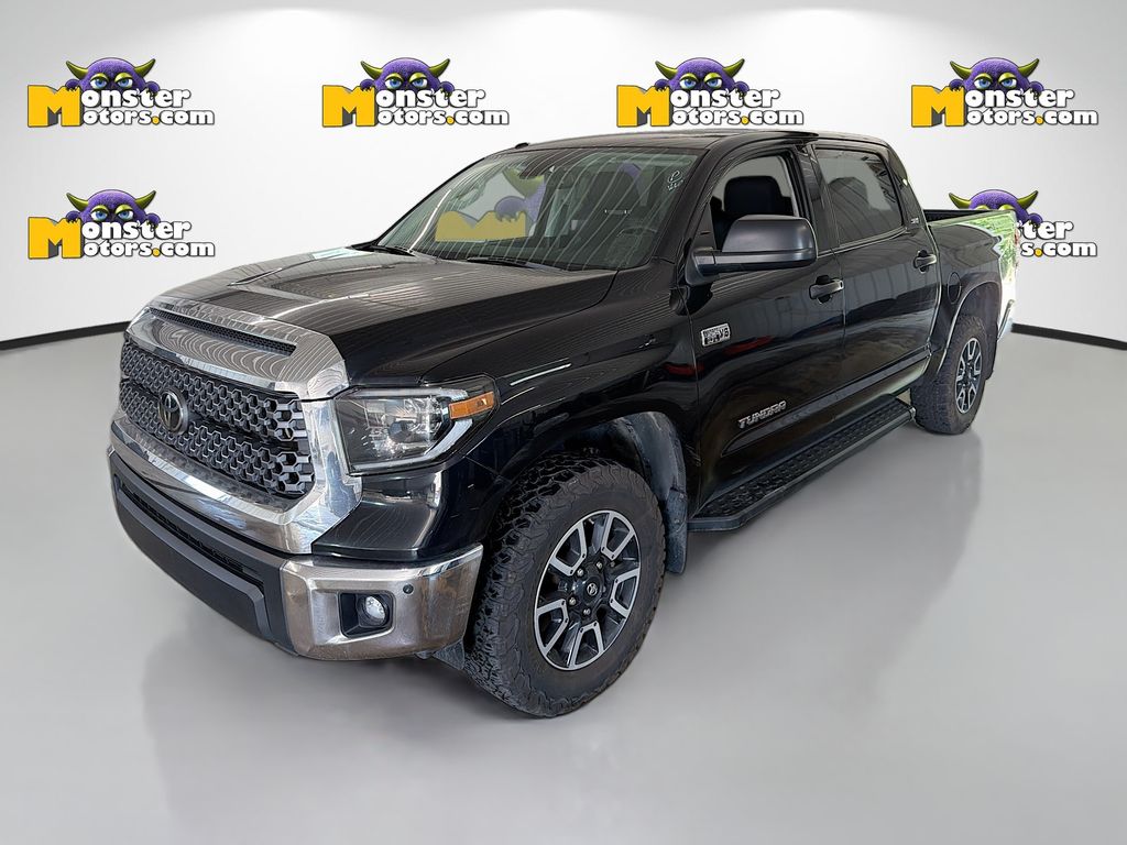 Black 2019 Toyota Tundra Pickup Truck Four-Wheel Drive 6-Speed Automatic