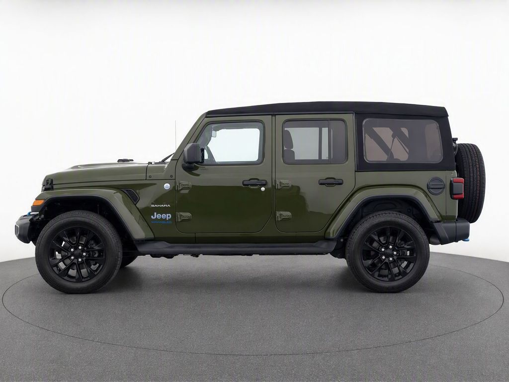 2023 Jeep Wrangler Sahara 4xe Green at South Hills CDJR
