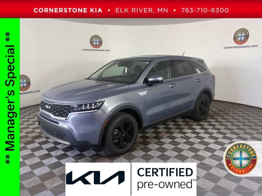 Everlasting Silver 2023 Kia Sorento LX AWD SUV / Crossover All-Wheel Drive 8-Speed Automatic