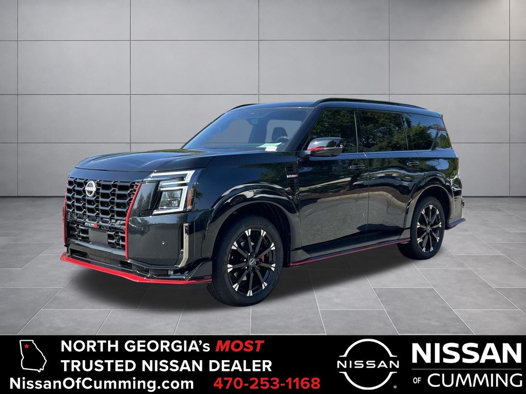 Black Diamond Pearl 2026 Nissan Armada SUV / Crossover Four-Wheel Drive 9-Speed Automatic