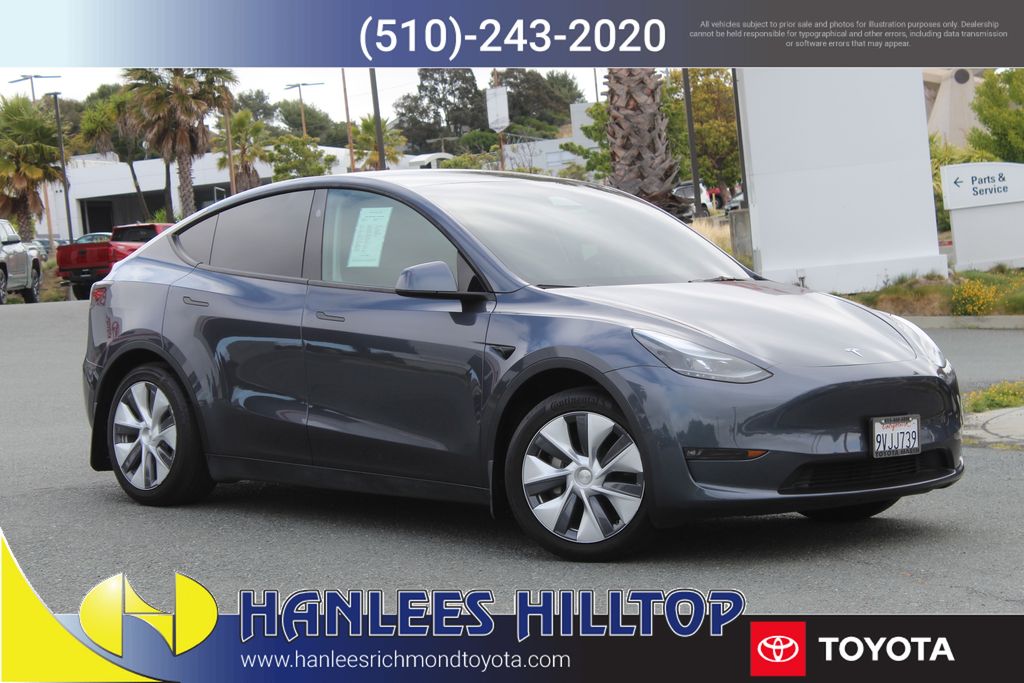 Midnight Silver Metallic 2023 Tesla Model Y SUV / Crossover All-Wheel Drive 1-Speed Automatic