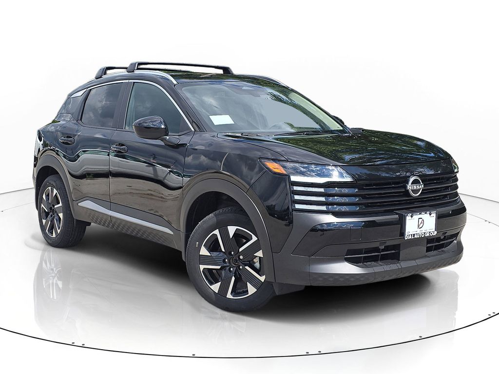 Super Black 2026 Nissan Kicks SUV / Crossover All-Wheel Drive Continuously Variable Transmission