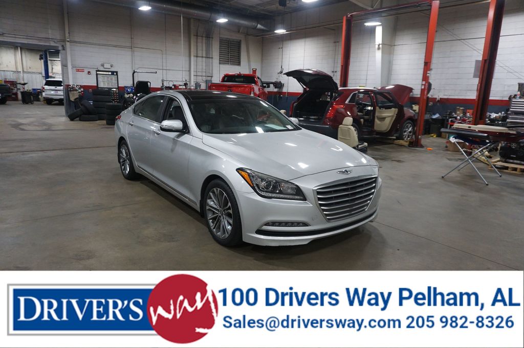 Santiago Silver 2016 Hyundai Genesis Sedan  Automatic