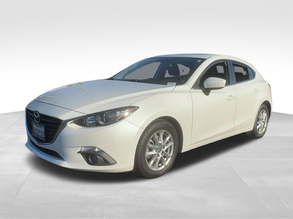Snowflake White Pearl 2016 Mazda MAZDA3 Hatchback Front-Wheel Drive 6-Speed Automatic