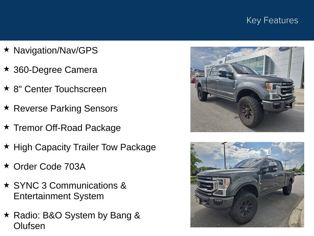 2020 Ford F-250 Super Duty Platinum