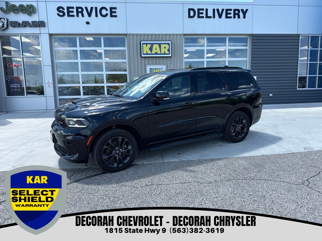 DB Black Crystal Clearcoat 2024 Dodge Durango GT Plus AWD SUV / Crossover All-Wheel Drive 8-Speed Automatic