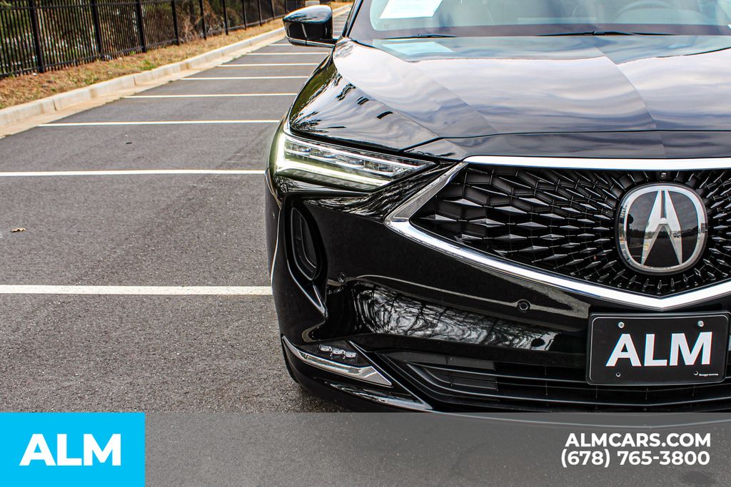 Used 2024 Black Acura Advance image 12