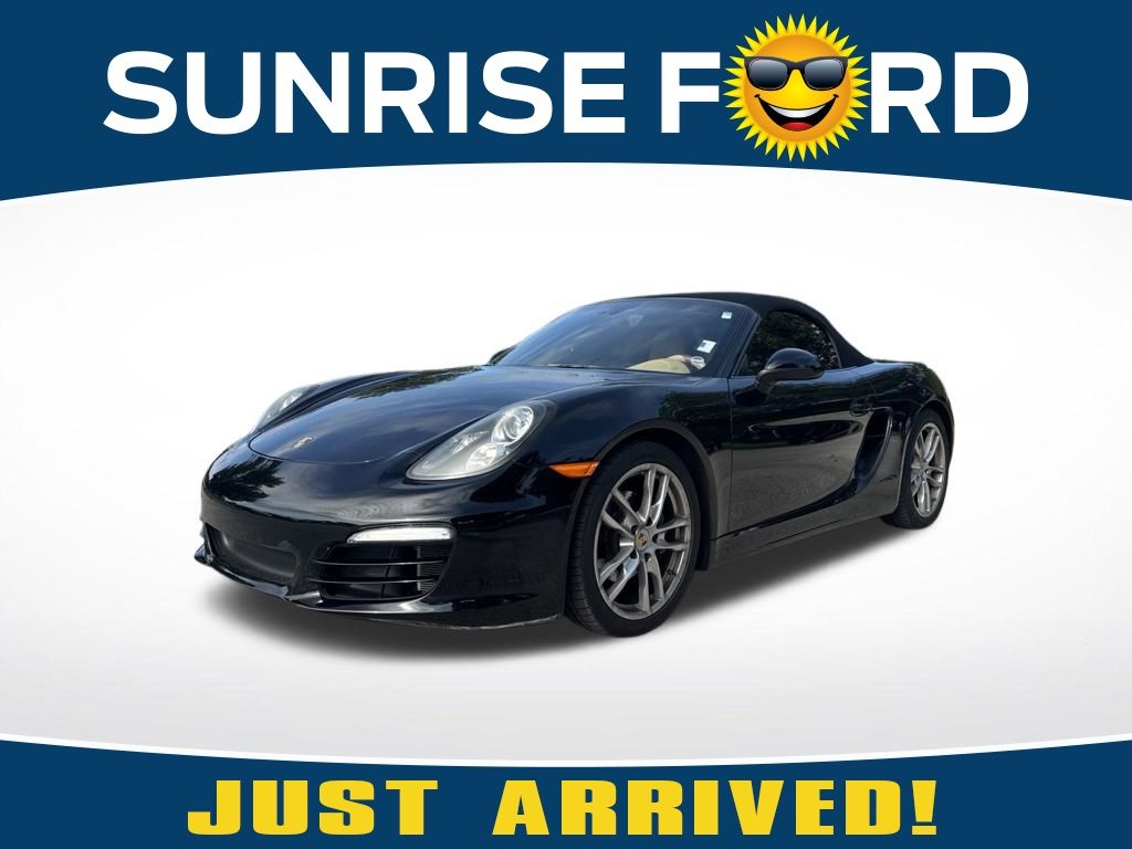Black 2013 Porsche Boxster Convertible Rear-Wheel Drive 6-Speed Manual Overdrive