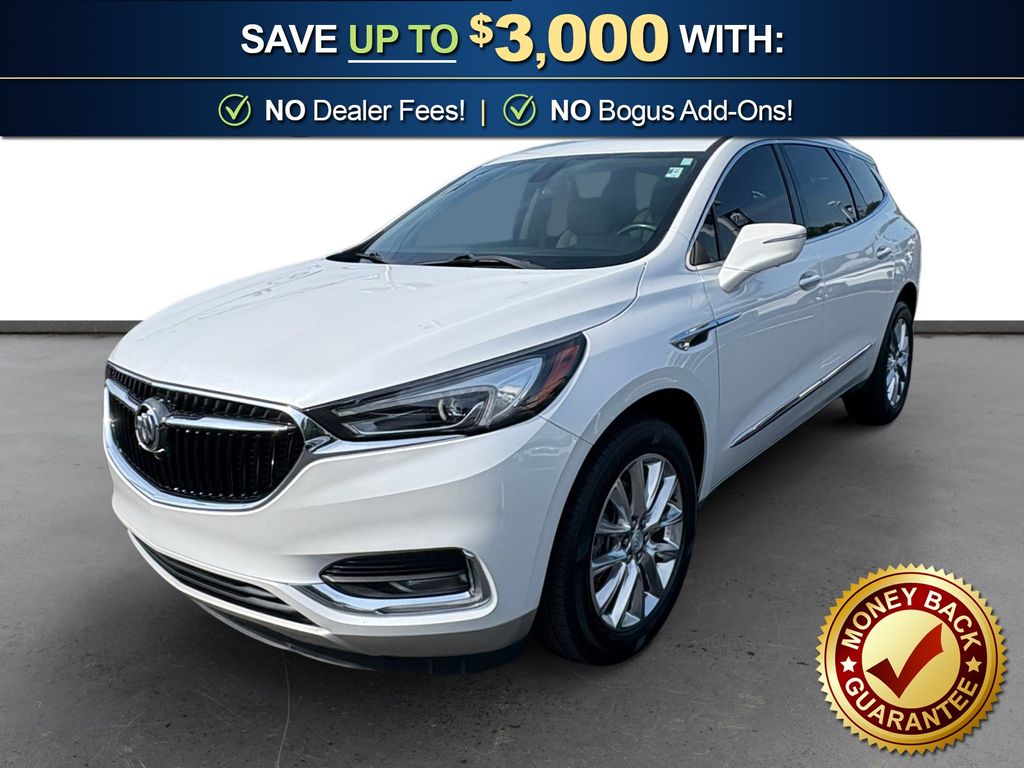 White Frost Tricoat 2020 Buick Enclave Essence FWD SUV / Crossover Front-Wheel Drive 9-Speed Automatic