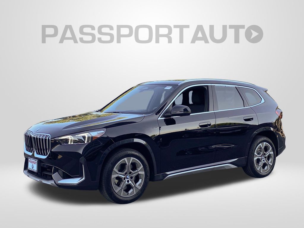 Jet Black 2025 BMW X1 SUV / Crossover All-Wheel Drive 7-Speed Automatic