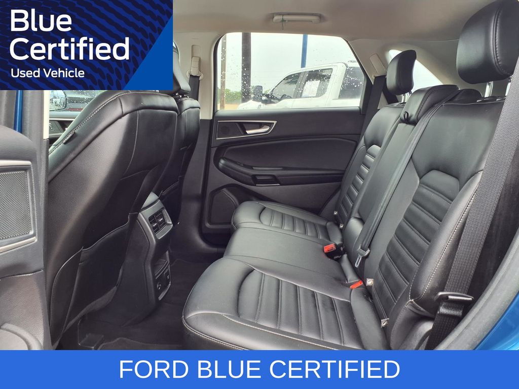 2021 Ford Edge SEL Blue at Legacy Ford