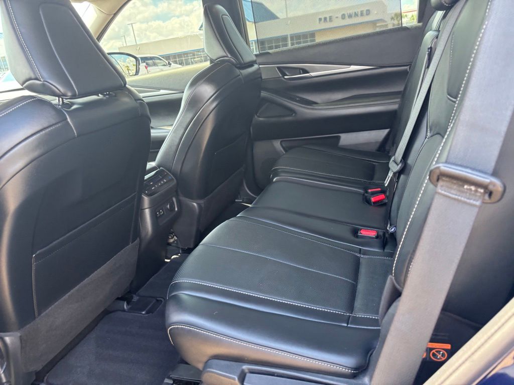 2023 INFINITI QX60 LUXE Blue at Westside Lexus