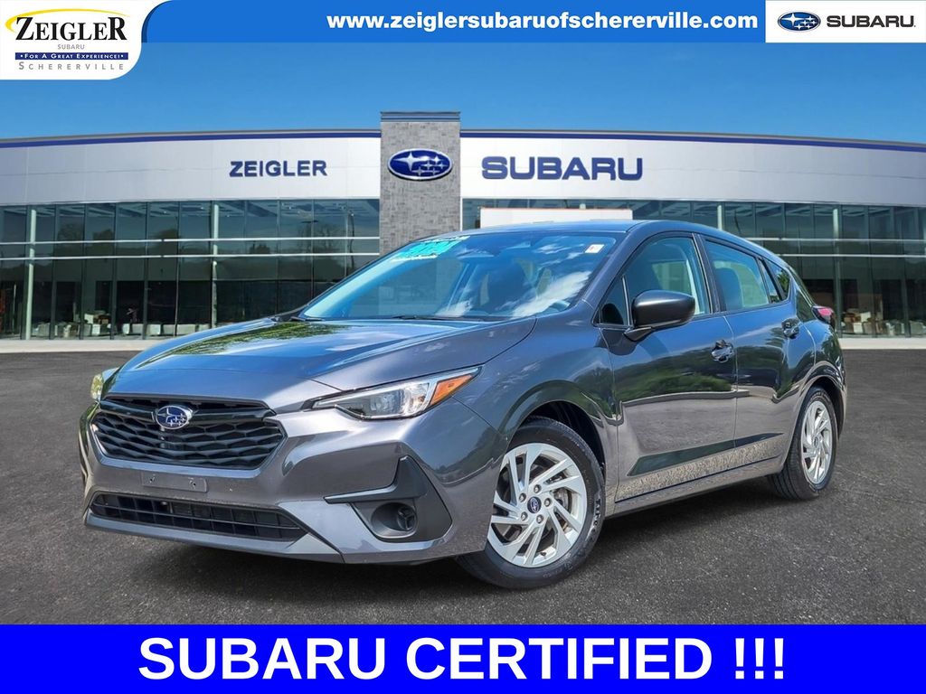 Magnetite Gray Metallic 2024 Subaru Impreza Wagon All-Wheel Drive Continuously Variable Transmission