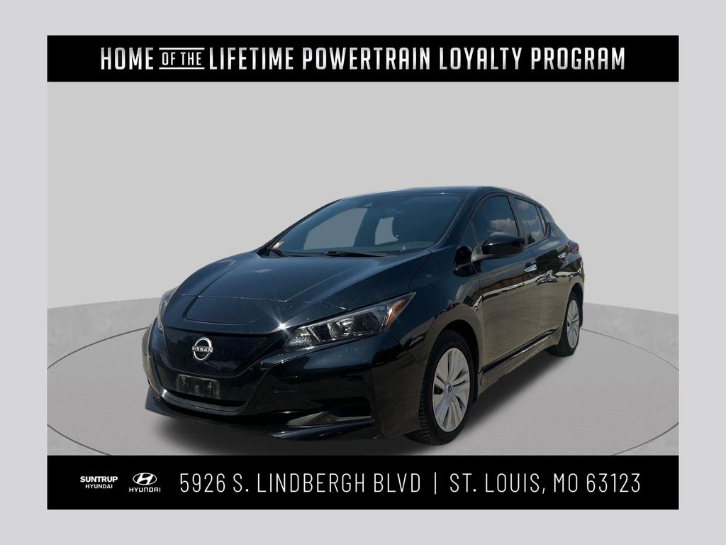 Super Black 2023 Nissan LEAF Hatchback Front-Wheel Drive Automatic