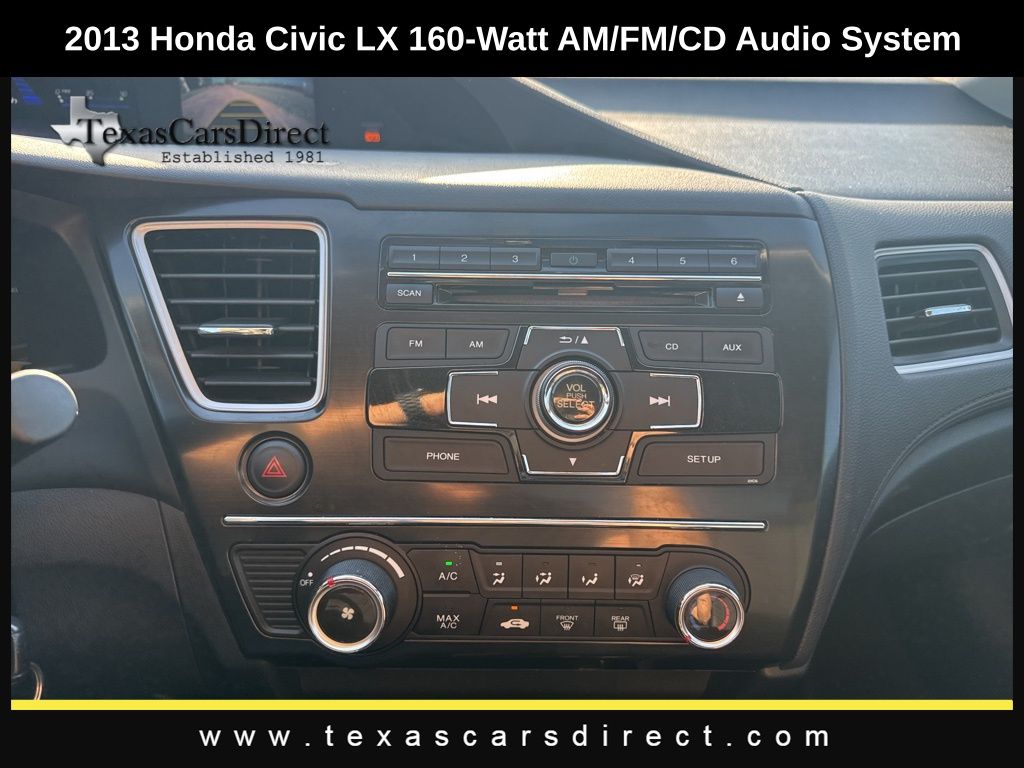 2013 Honda Civic LX 9