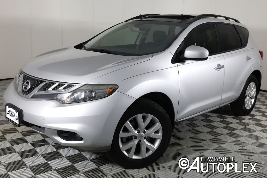 Brilliant Silver Metallic 2014 Nissan Murano SL SUV / Crossover Front-Wheel Drive Continuously Variable Transmission