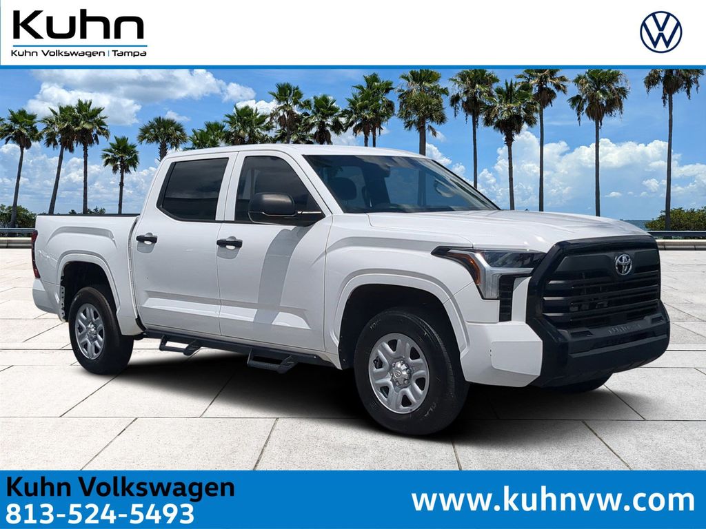 Ice Cap 2025 Toyota Tundra SR CrewMax Cab 4WD Pickup Truck Four-Wheel Drive Automatic