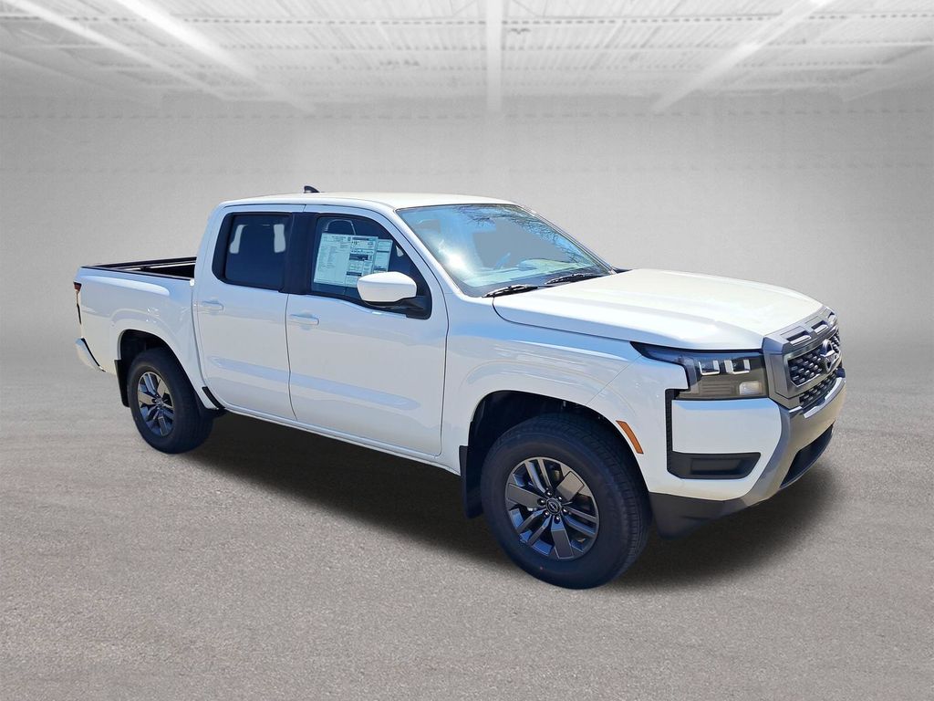 2026 Nissan Frontier SV White at John Sisson Motors