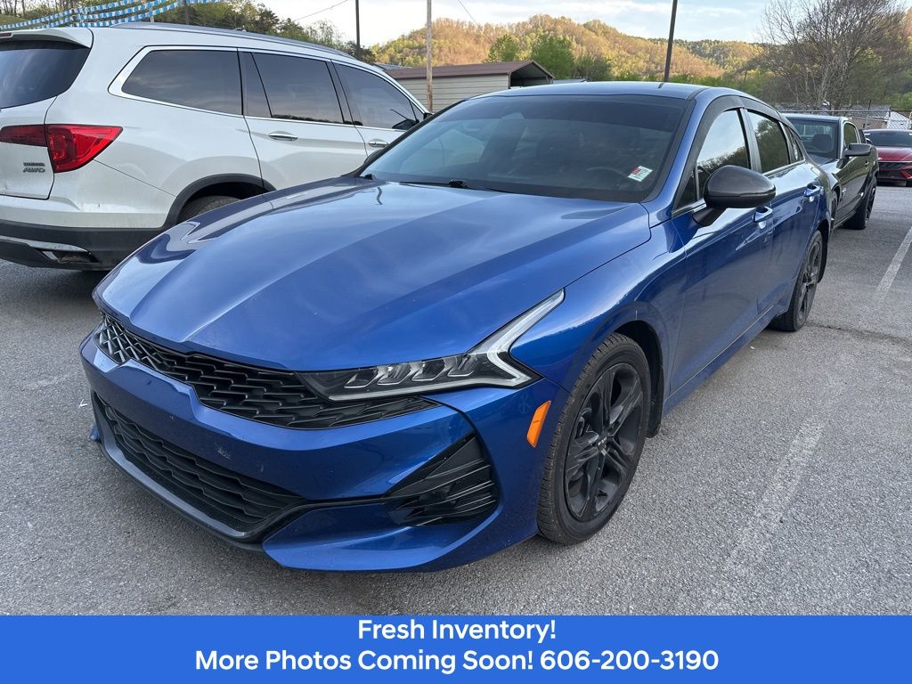 Sapphire Blue 2022 Kia K5 GT-Line FWD Sedan Front-Wheel Drive 8-Speed Automatic