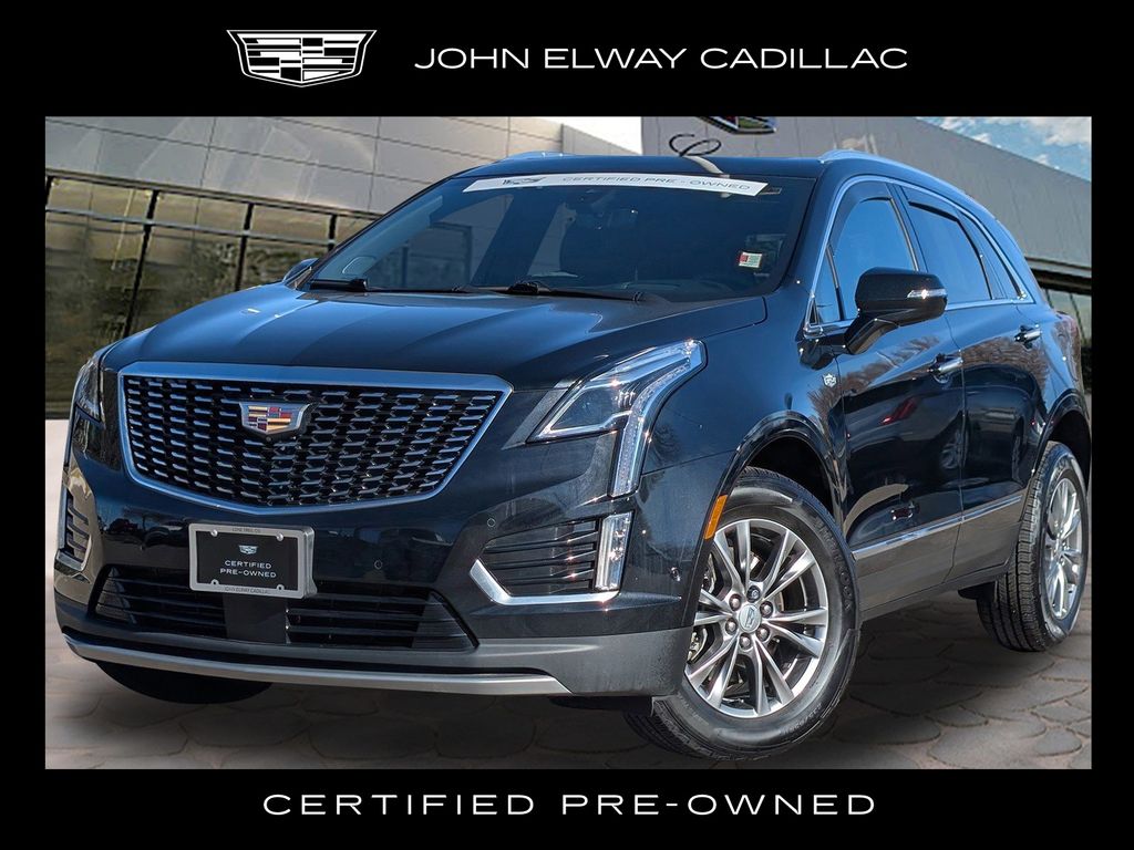 Stellar Black Metallic 2022 Cadillac XT5 Premium Luxury AWD SUV / Crossover Four-Wheel Drive 9-Speed Automatic
