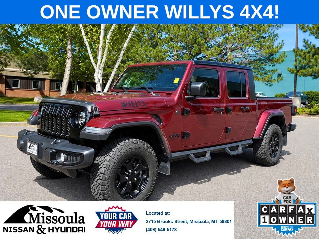 2022 Jeep Gladiator Willys Crew Cab 4WD