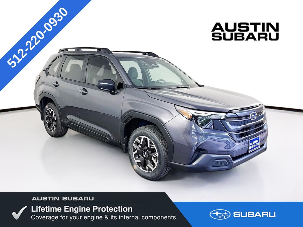 Gray Metallic 2026 Subaru Forester SUV / Crossover All-Wheel Drive Continuously Variable Transmission