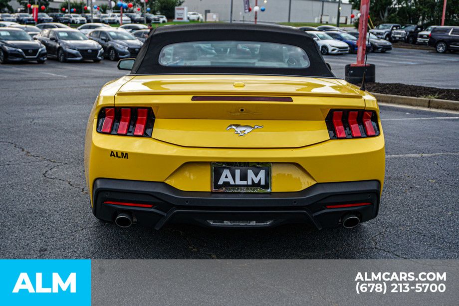 Used 2024 Yellow Ford EcoBoost Premium image 12