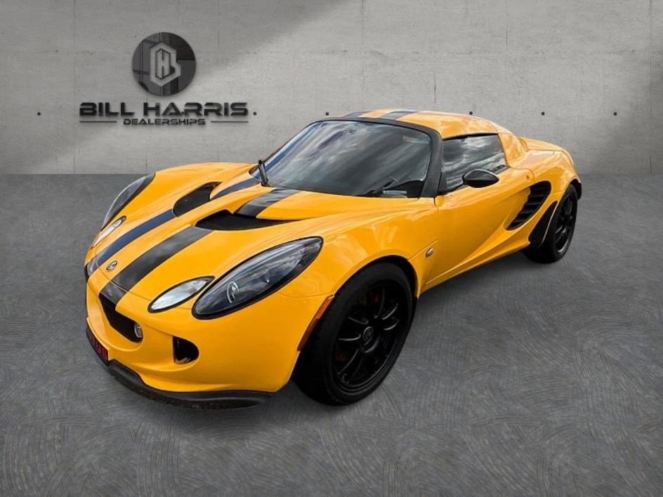 Yellow 2005 Lotus Elise Roadster Convertible Rear-Wheel Drive 6-Speed Manual