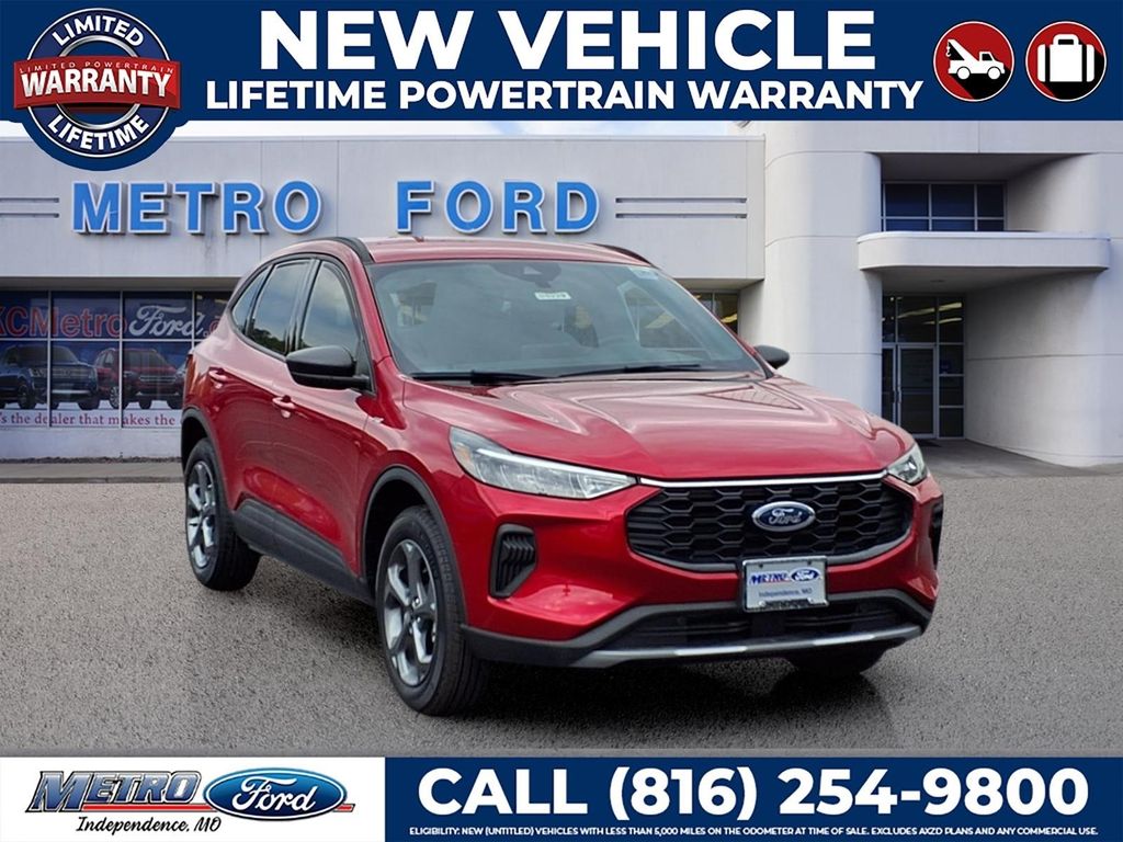 Rapid Red Metallic Tinted Clearcoat 2026 Ford Escape SUV / Crossover All-Wheel Drive 8-Speed Automatic