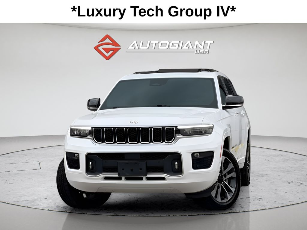 Bright White Clearcoat 2022 Jeep Grand Cherokee L SUV / Crossover Four-Wheel Drive 8-Speed Automatic