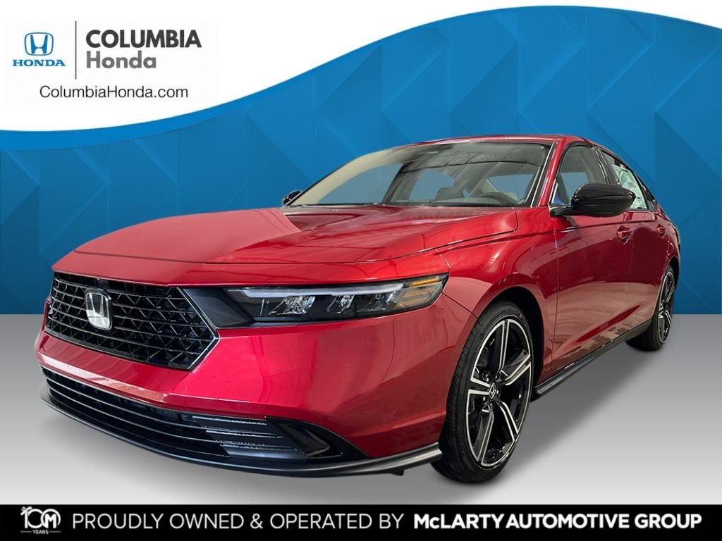 Radiant Red Metallic 2026 Honda Accord Sedan Front-Wheel Drive Continuously Variable Transmission