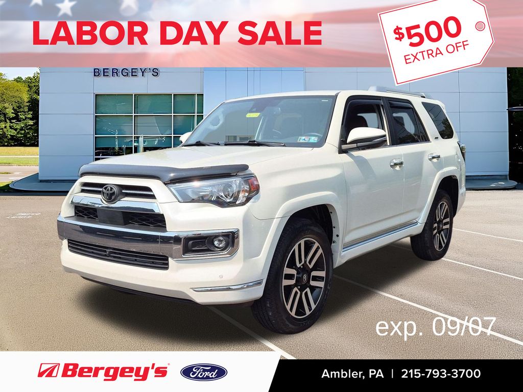 White (Blizzard Pearl) 2023 Toyota 4Runner SUV / Crossover All-Wheel Drive 5-Speed Automatic