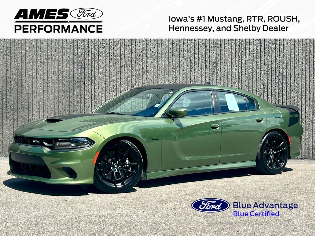 F8 Green 2019 Dodge Charger R/T Scat Pack RWD Sedan Rear-Wheel Drive 8-Speed Automatic