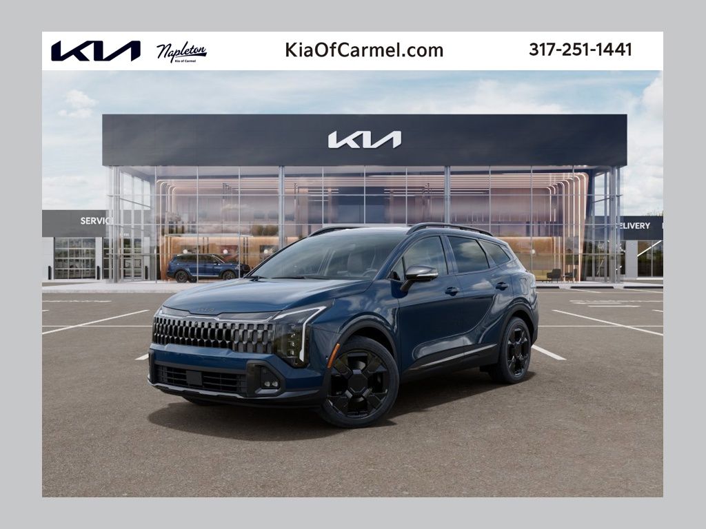 Vesta Blue 2026 Kia Sportage Hybrid Plug-In X-Line Prestige AWD SUV / Crossover All-Wheel Drive 6-Speed Automatic