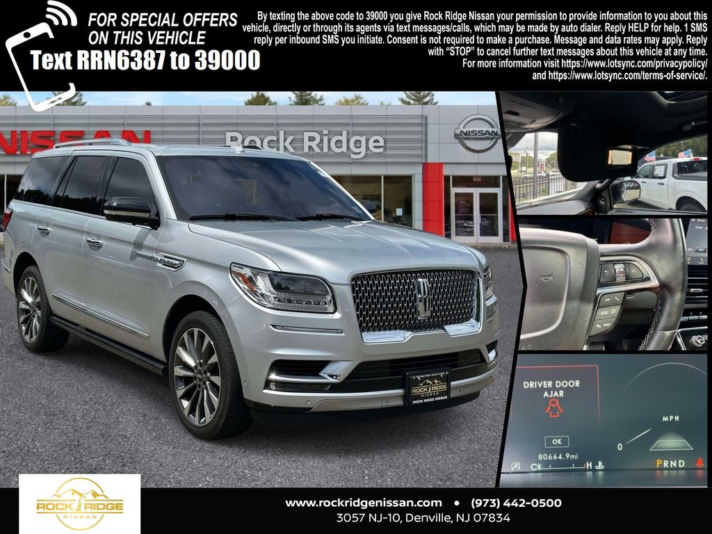 Ingot Silver 2018 Lincoln Navigator SUV / Crossover Four-Wheel Drive Automatic