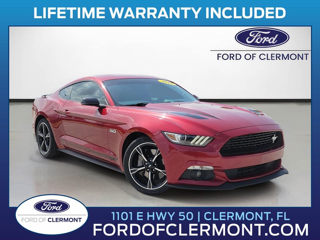 Ruby Red Metallic 2016 Ford Mustang Coupe Rear-Wheel Drive 6-Speed Automatic