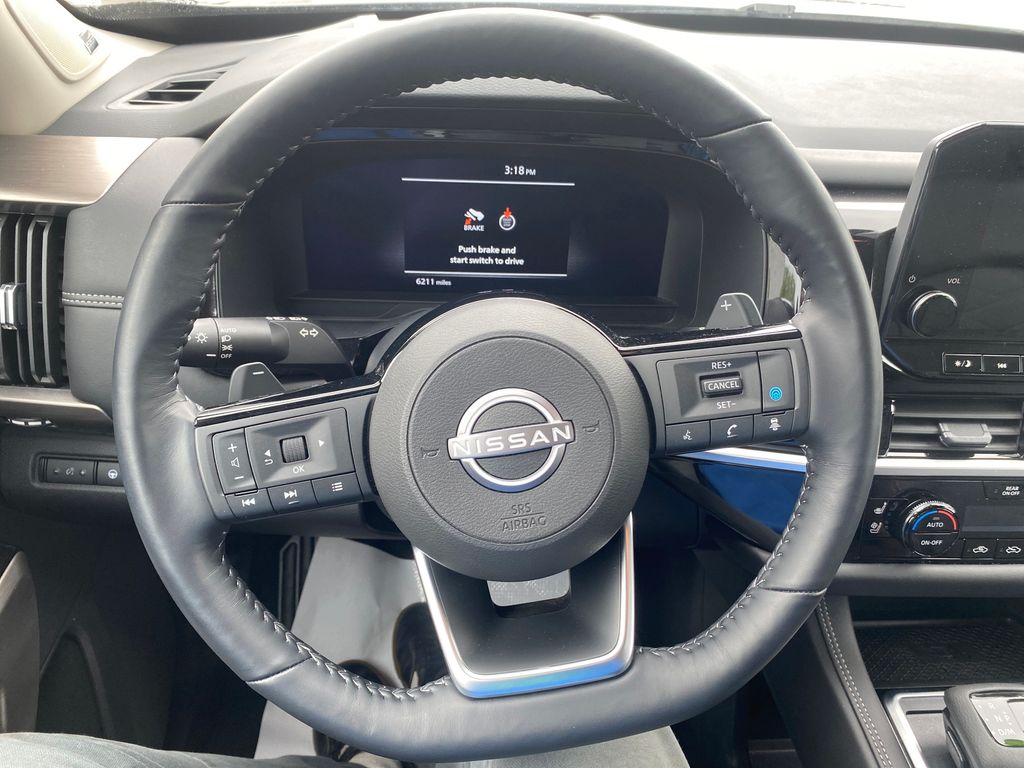 2025 Nissan Pathfinder Platinum Black at John Sisson Motors