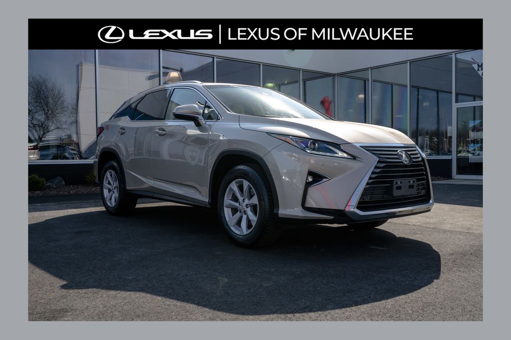 Satin Cashmere Metallic 2017 Lexus RX 350 AWD SUV / Crossover All-Wheel Drive 8-Speed Automatic