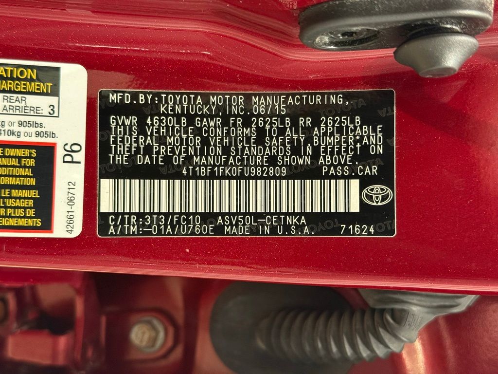 Thumbnail: 2015 Toyota Camry - 27