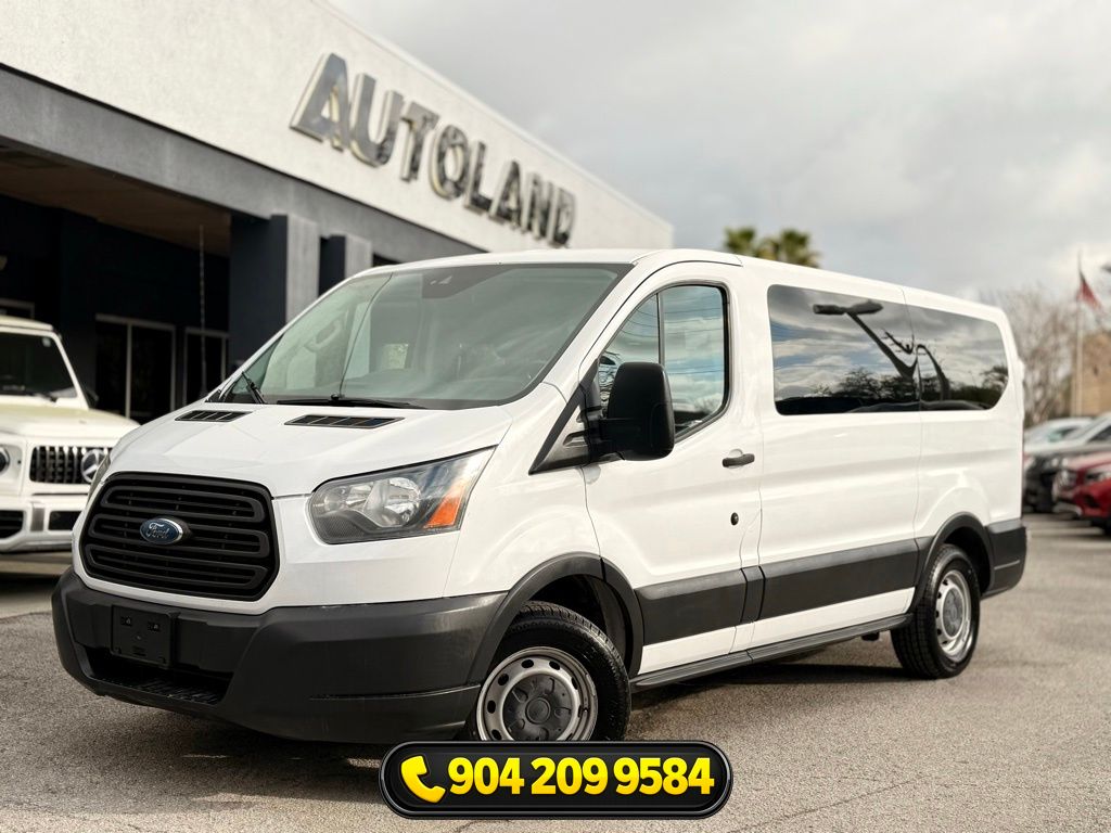 Oxford White 2016 Ford Transit Passenger 150 XL Low Roof RWD with 60/40 Passenger-Side Doors Van Rear-Wheel Drive 6-Speed Automatic Overdrive