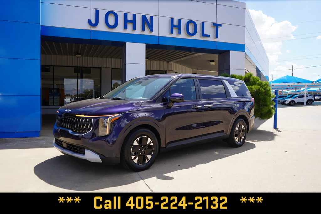 Deep Chroma Blue 2026 Kia Carnival Hybrid Minivan Front-Wheel Drive 6-Speed Automatic