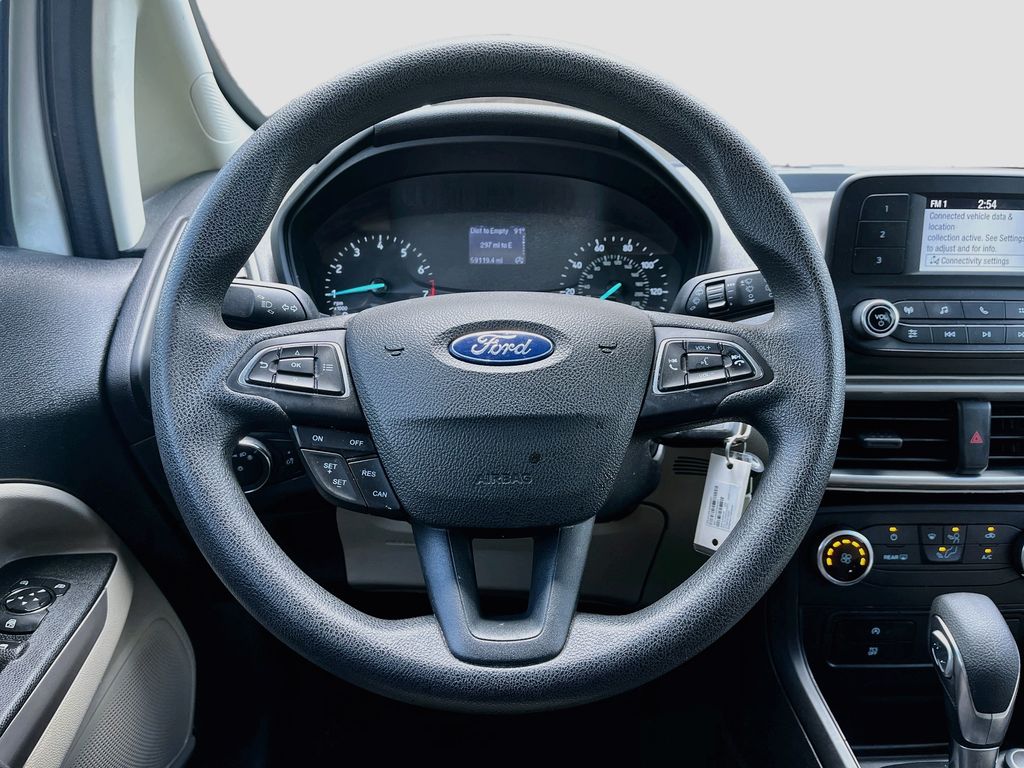 2021 Ford EcoSport S White at Baytown Hyundai