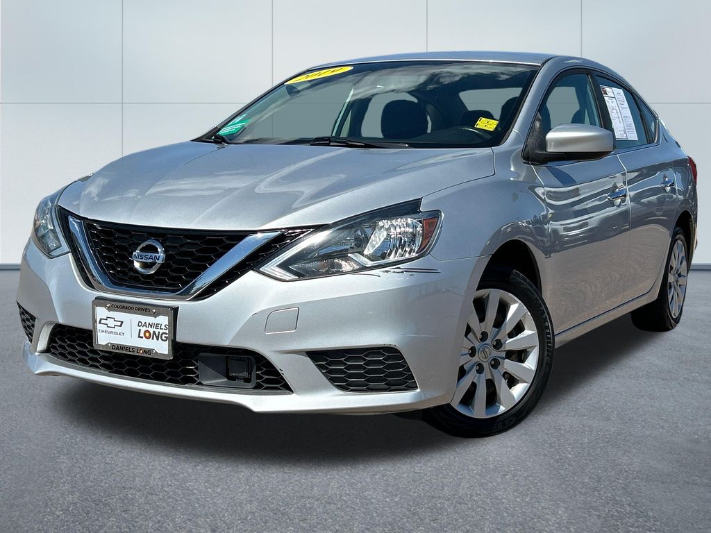 Brilliant Silver Metallic 2019 Nissan Sentra Sedan Front-Wheel Drive Continuously Variable Transmission