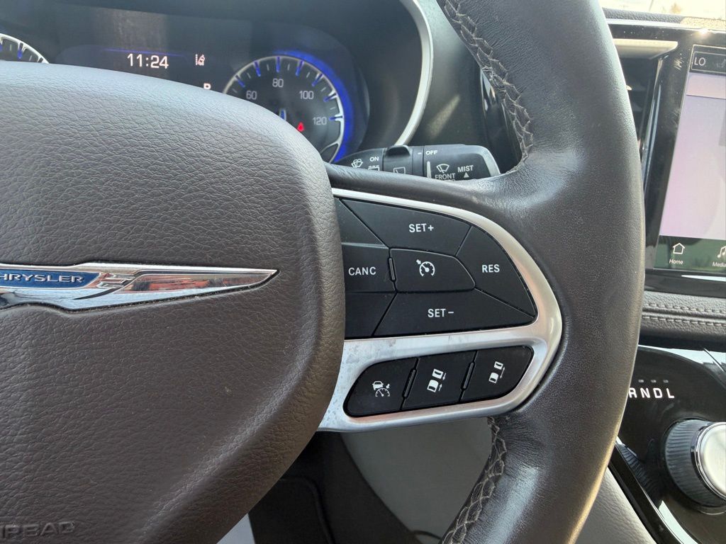 2021 Chrysler Pacifica Touring L White at Klick Lewis Buick Chevrolet